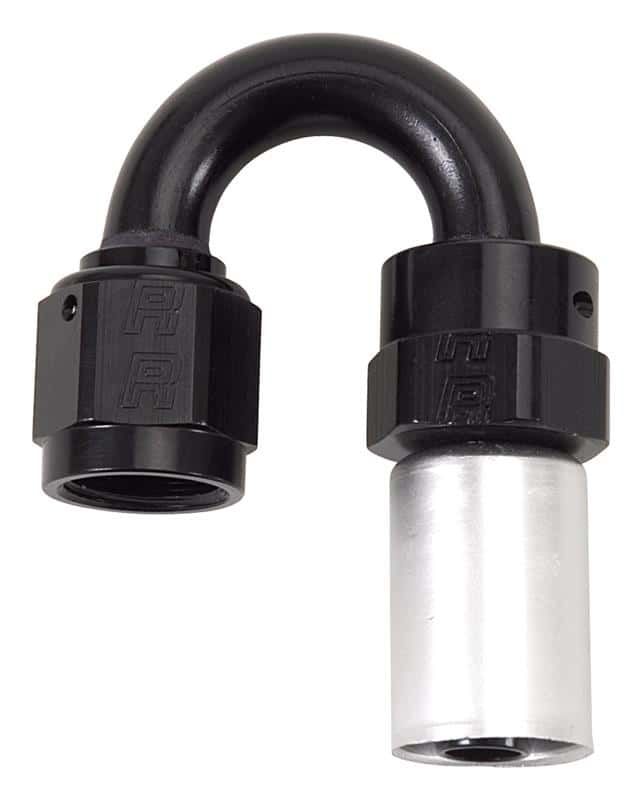 Russell — Russell Performance -8 AN Proclassic Crimp 180 Degree End (O.D. 0.700)
Hose Fitting - view 3