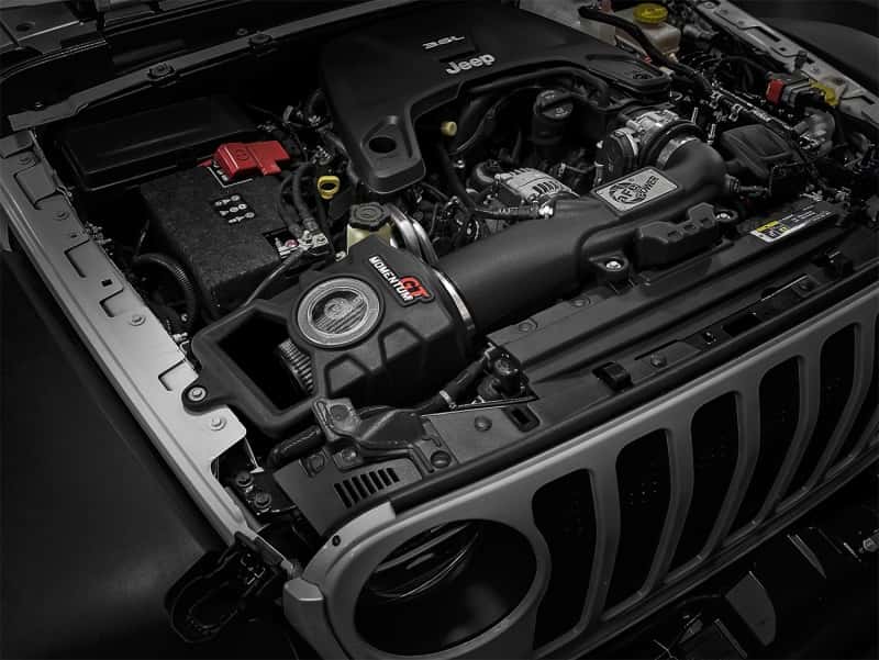 aFe — aFe Momentum GT Pro DRY S Cold Air Intake System 2018+ Jeep Wrangler (JL) V6 3.6L
Momentum GT Intake - view 8