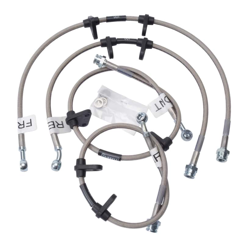 Russell — Russell Performance 90-93 Acura Integra RS/ LS/ GS and GSR Brake Line Kit - view 2