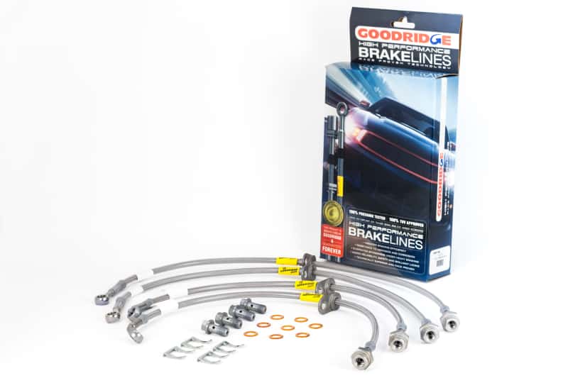 Goodridge — Goodridge 10-15 Chevrolet Camaro Stainless Steel Brake Line Kit
Brake Hose Kit - view 2