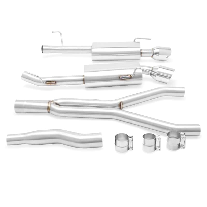 Mishimoto — Mishimoto 2015-2016 Ford Mustang 2.3L EcoBoost Stainless Steel Cat-Back Exhaust - view 3