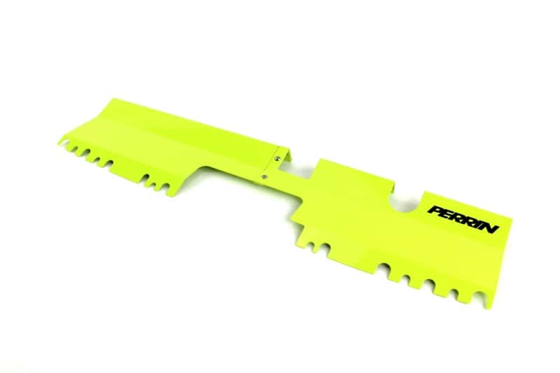 Perrin Performance — PERRIN 15-21 Subaru WRX/STI Radiator Shroud (Without OEM Intake Scoop) - Neon Yellow - view 3