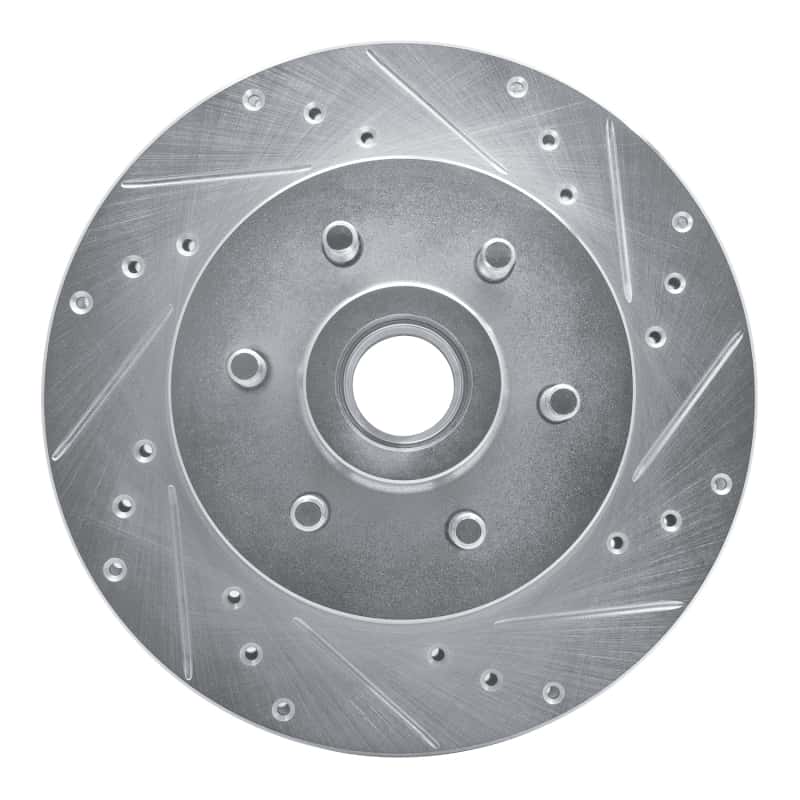 R1 Concepts — R1 93-96 Dodge DAKOTA RWD Front Right Drilled & Slotted Silver Brake Rotor
R1 Brake Rotor Drill - view 1