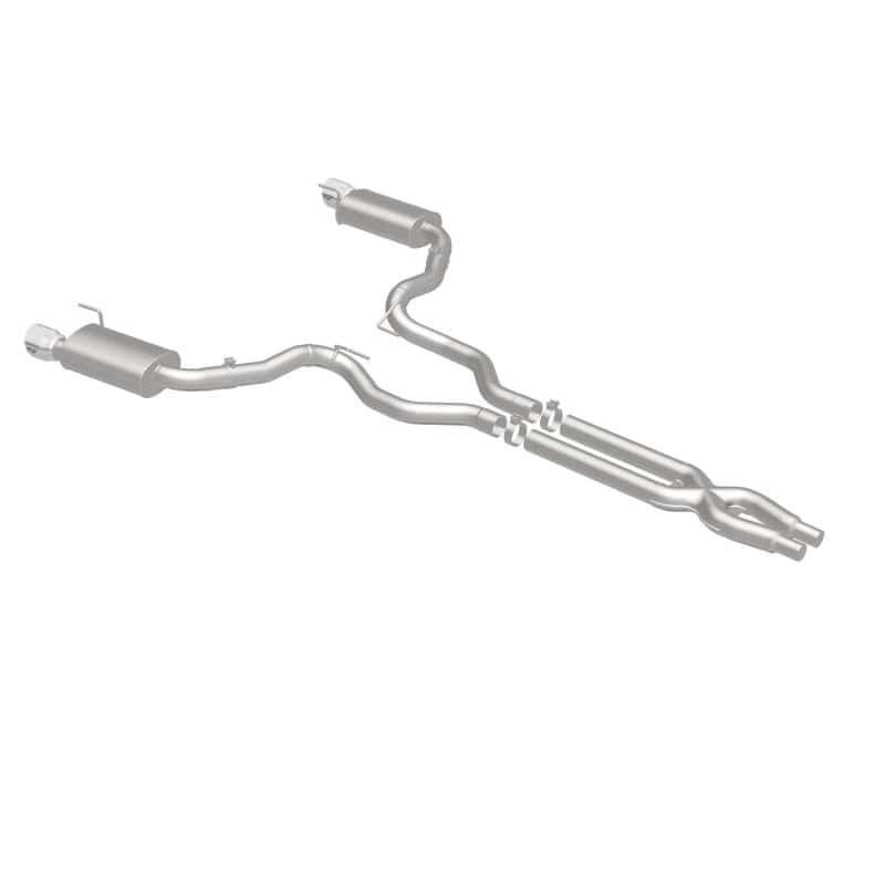 Magnaflow — MagnaFlow Cat Back, SS, 3in, Street, Dual Split Polished 4.5in Tips 2015 Ford Mustang GT V8 5.0L
Cat-Back - view 10
