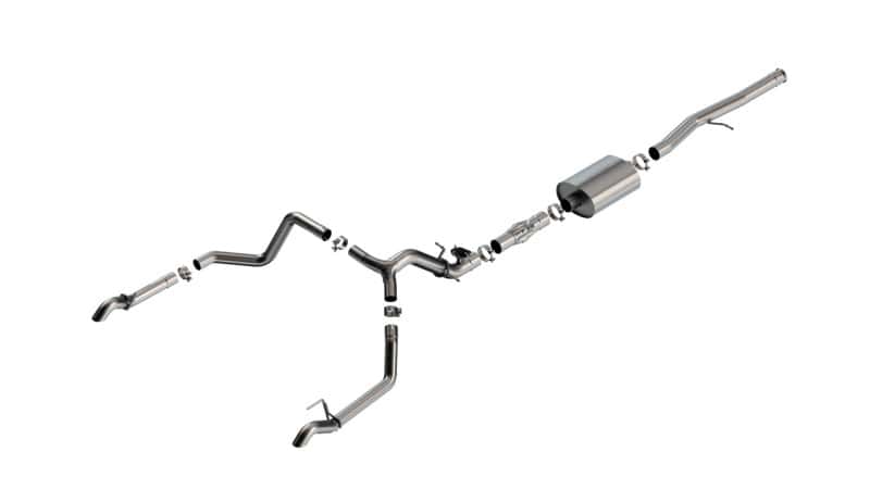 Borla — Borla 2024 Chevrolet/GMC 1500 ZR2 & AT4X 6.2L V8 4WD 4DR ATAK Catback Exhaust w/ Turndown Tips
Cat-Back System - view 1