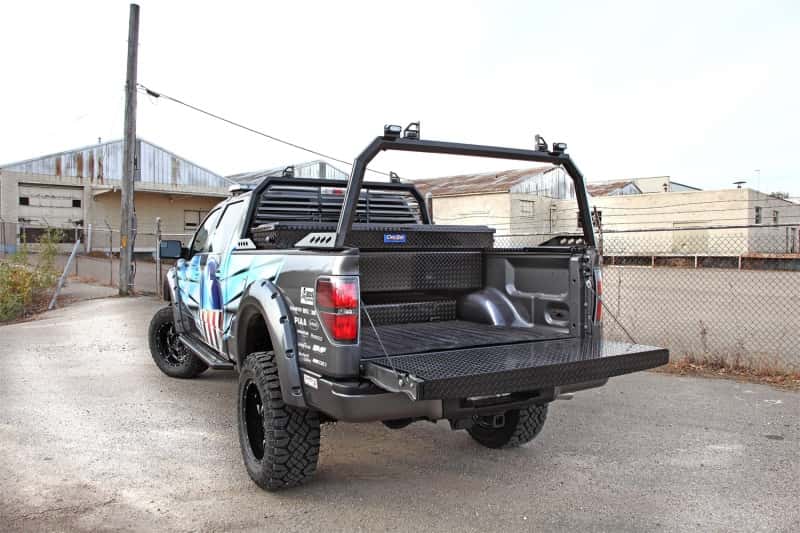 Dee Zee — Dee Zee 19-23 Chevrolet Silverado Tailgate Protector Full Black-Tread
Tailgate Protector - view 5