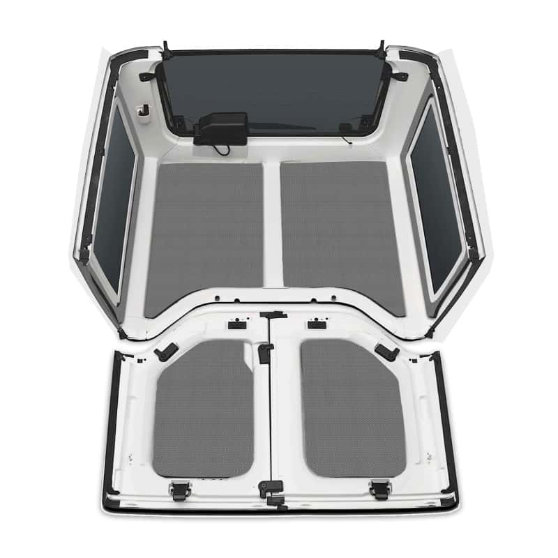 DEI — DEI 11-18 Jeep Wrangler JK 2-Door Boom Mat Complete Headliner Kit - 6 Piece - Gray
Sound Dampening Kit - view 7