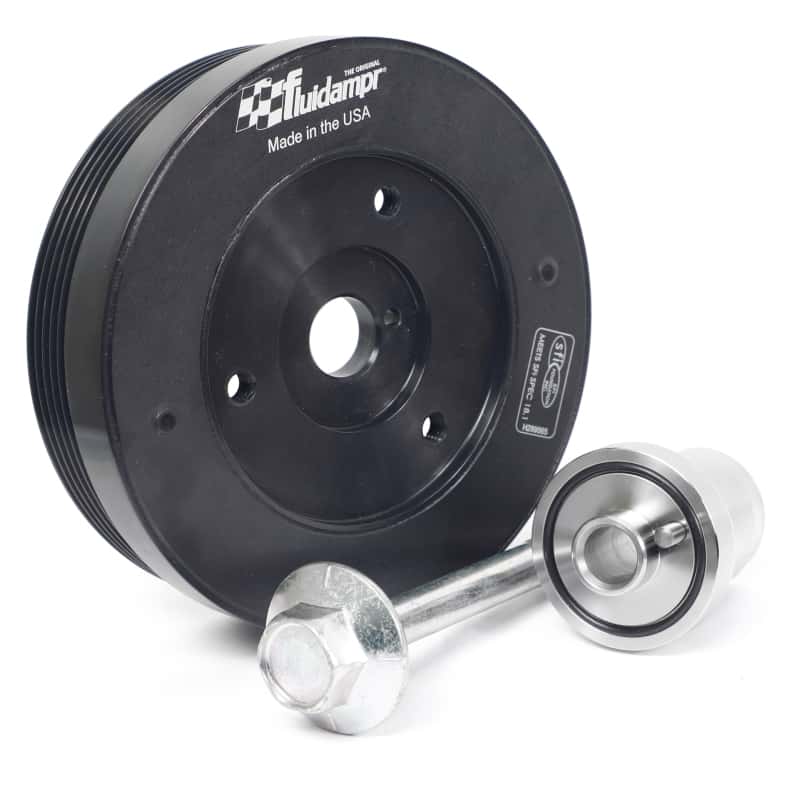 Fluidampr — Fluidampr 2022+ Toyota GR86/Subaru BRZ (FA24F/FA24D) Steel Internally Balanced Damper w/Adapter Kit
Harmonic Balancer - view 1
