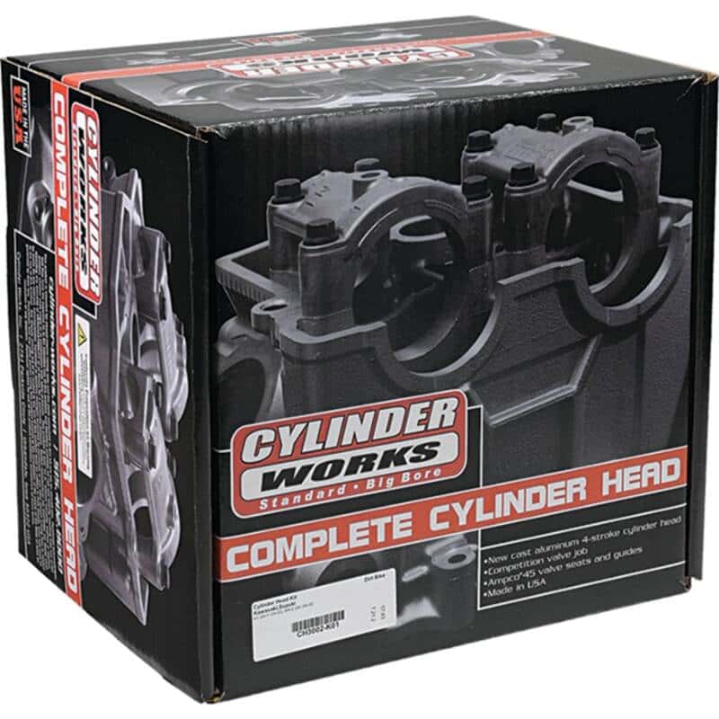 Cylinder Works — Cylinder Works 04-05 Kawasaki KX 250 F 250cc Cylinder Head Kit - view 6