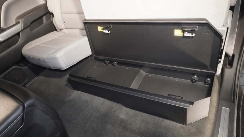 Tuffy Products — Tuffy Underseat Lockbox 2/3 Length W/ Keyed Lock For Chevrolet Silverado & Gmc Sierra
Lockbox - view 16