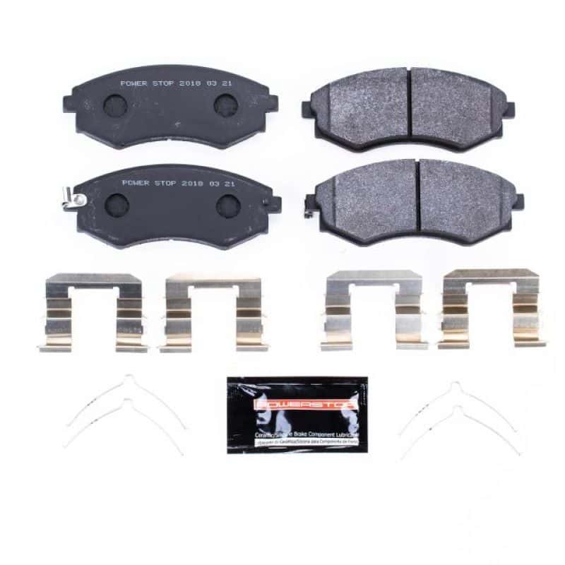PowerStop — Power Stop 92-01 Hyundai Elantra Front Track Day SPEC Brake Pads
Track Day Spec Pads - view 1