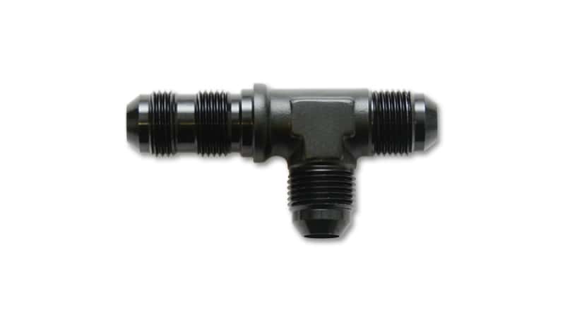 Vibrant — Vibrant -3AN Bulkhead Adapter Tee on Run Fittings - Anodized Black Only
-3ANBulkheadTeeOnRun
3ANBlkhdTOnRunAdptr
AN Fitting - view 2