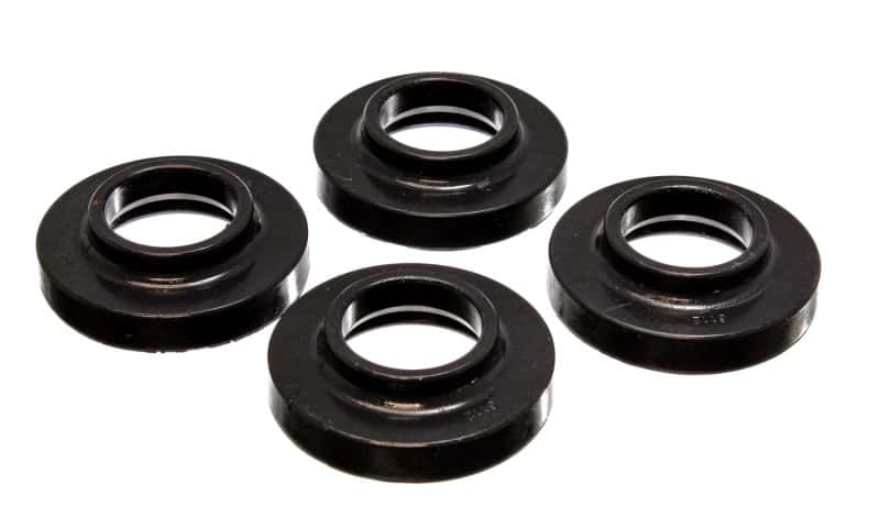 Energy Suspension — Energy Suspension 97-06 Jeep Wrangler TJ / 84-01 Cherokee Black Fr/Rear Coil Lift Isolator Set of 4
CoilSprngInsulator - view 2