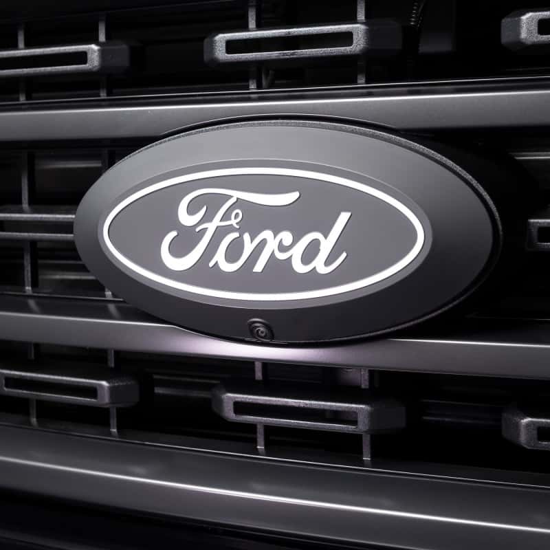 Putco — Putco Ford F-150 Front Emblem - With camera cutout (No Spray washer) - view 3