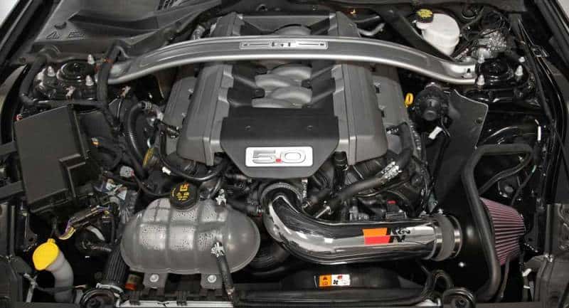 K&N Engineering — K&N 2015 Ford Mustang GT 5.0L V8 Typhoon Intake Kit
Performance Air Inta
Air Intake System - view 3