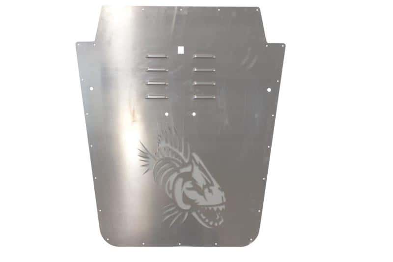 Fishbone Offroad — Fishbone Offroad 13-18 Jeep Wrangler JK Hood Louver Raw Unpainted - view 2