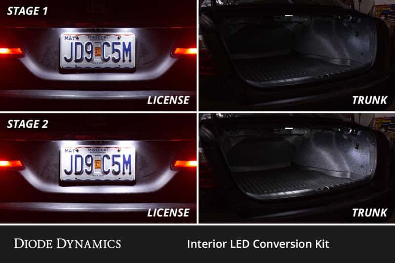 Diode Dynamics — Diode Dynamics 16-23 Nissan Maxima Interior LED Kit Cool White Stage 1 - view 4