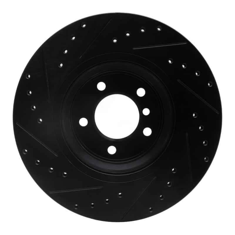 R1 Concepts — R1 07-15 BMW 335I Front Right Drilled & Slotted Black Brake Rotor
R1 Brake Rotor Drill - view 5