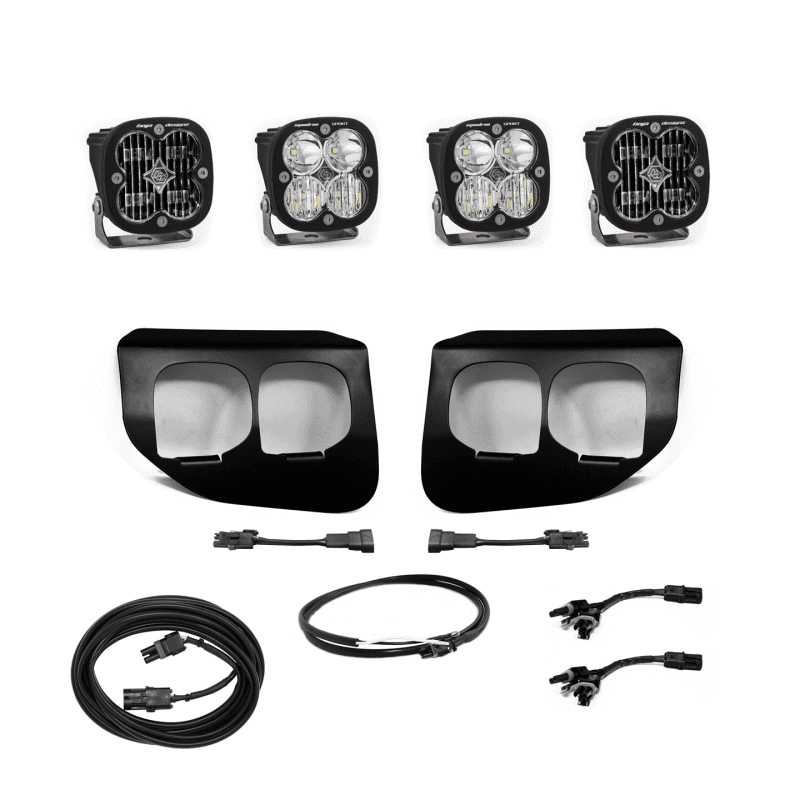 Baja Designs — Baja Designs Ford Super Duty (20-On) Fog Lights Dual FPK SAE/Sport DC Baja Designs w/Upfitter - view 1