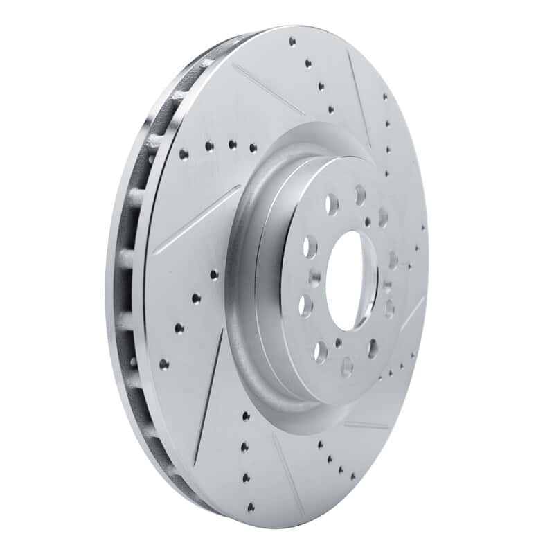 R1 Concepts — R1 17-25 Acura Integra Front Right Drilled & Slotted Silver Brake Rotor
R1 Brake Rotor Drill - view 2