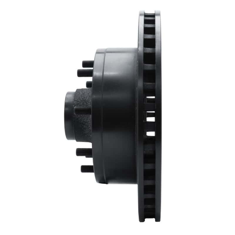 R1 Concepts — R1 78-97 Dodge B200 / B200 Van / B250 Front Right Drilled & Slotted Black Brake Rotor
R1 Brake Rotor Drill - view 3