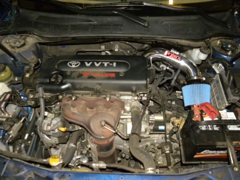 Injen — Injen 07-09 Toyota Camry 2.4L 4Cyl Black Tuned Air Intake w/ Air Fusion/Air Horns/Web Nano Filter
Short Ram Intake
Air Intake Kit - view 4