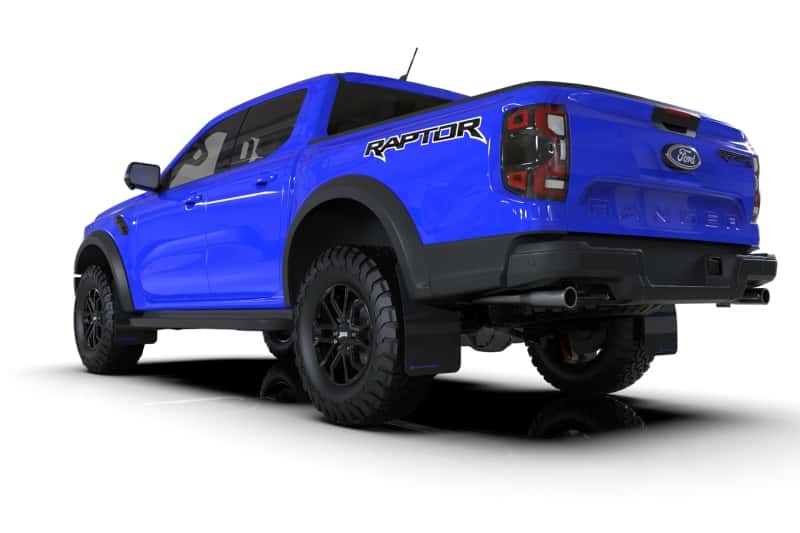 Rally Armor — Rally Armor 23-25 Ford Ranger Raptor Black UR Mud Flap Blue Logo
Mud Flap - view 2
