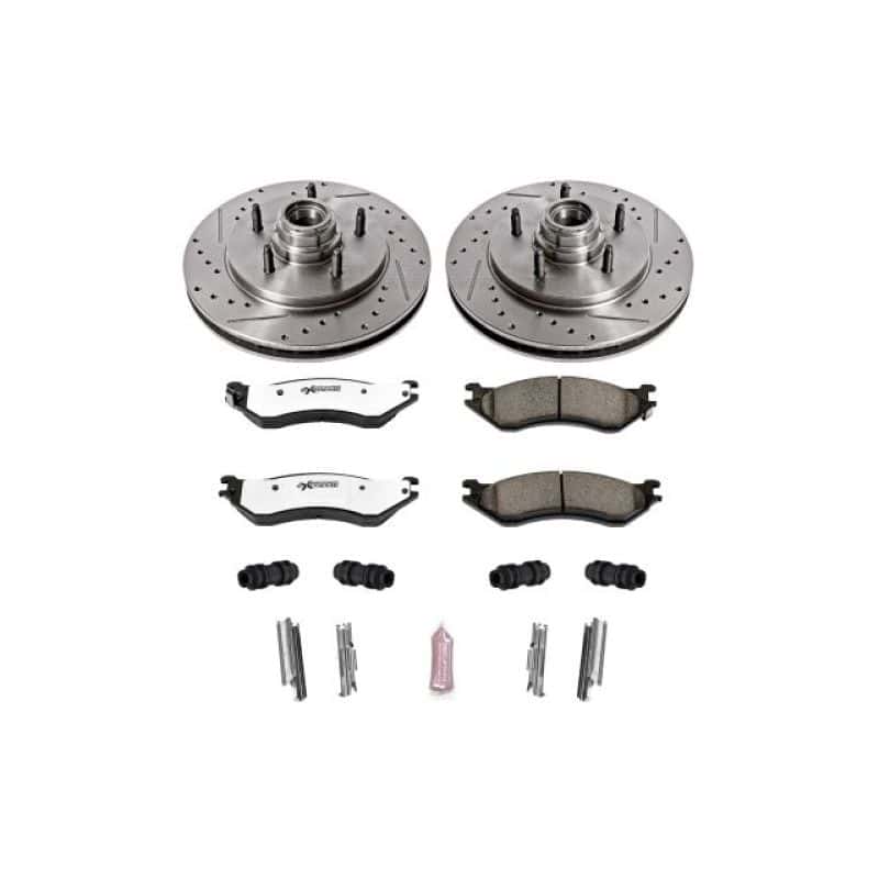 PowerStop — Power Stop 97-00 Ford Expedition Front Z36 Truck & Tow Brake Kit - view 1