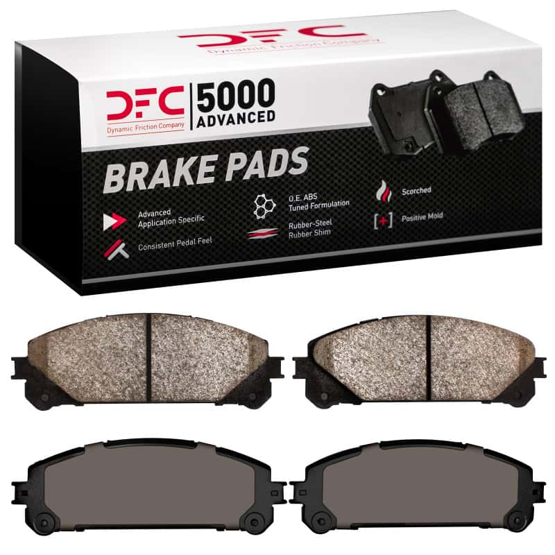 DFC — DFC 08-26 Lexus NX300h Front 5000 Advanced Ceramic Brake Pads
DFC Brake Pad Set - view 1