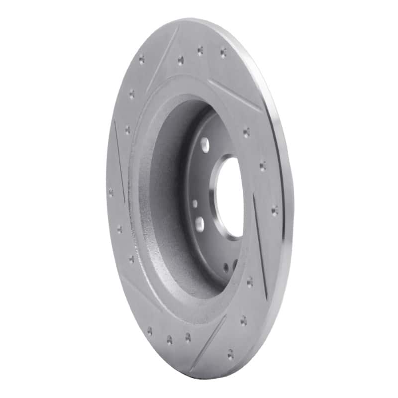 R1 Concepts — R1 05-17 Honda Accord Rear Right Drilled & Slotted Silver Brake Rotor
R1 Brake Rotor Drill - view 4