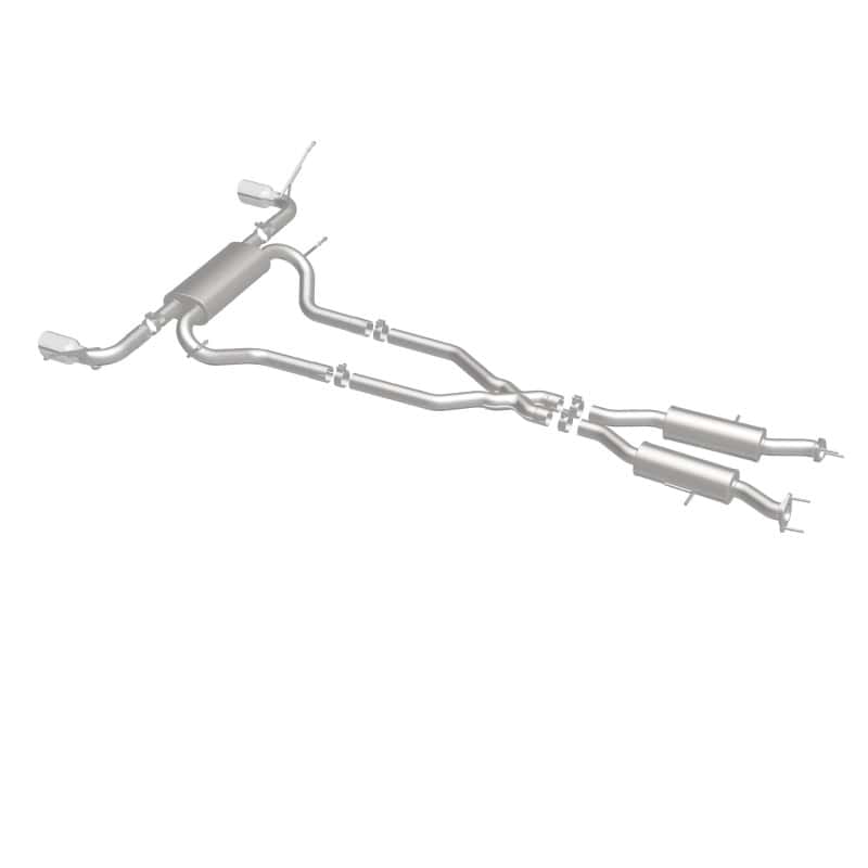 Magnaflow — MagnaFlow Cat-Back SS 2.5in Dual Split Rear 4in Black Tip 11-16 Jeep Grand Cherokee 5.7L V8/3.6L V6
Cat-Back - view 10