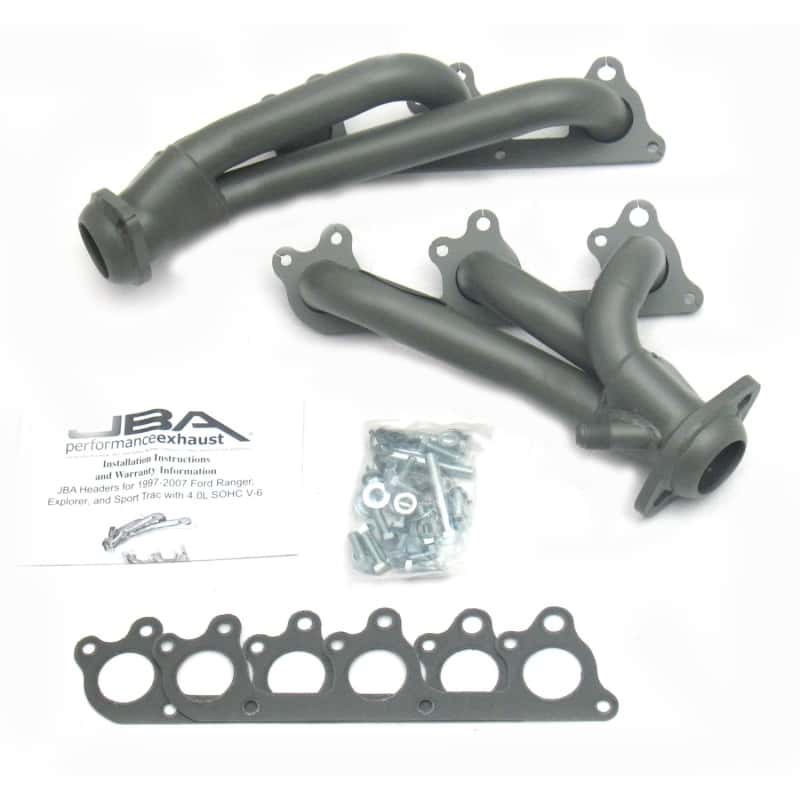 JBA — JBA 97-11 Ford Ranger 4.0L OHC w/Driver Side EGR 1-1/2in Primary Ti Ctd Cat4Ward Header
Exhaust Header - view 2