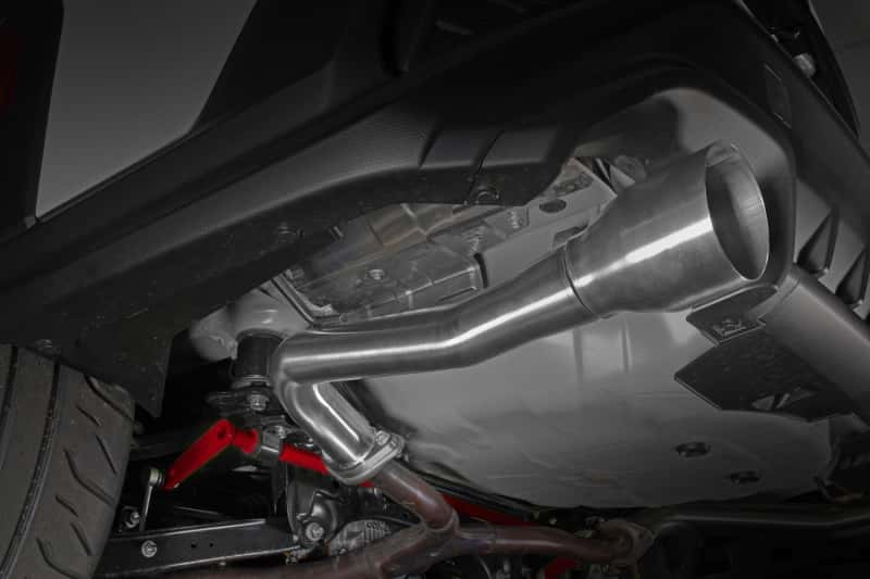 Perrin Performance — PERRIN 15-21 Subaru STI/15-25 WRX SS Dual Tip Axle Back Exhaust (Fits OE/AM Ctr Pipes) - view 11