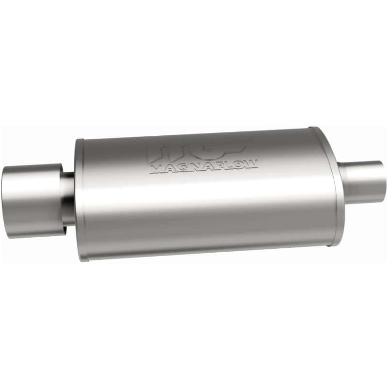 Magnaflow — MagnaFlow Muffler W/Tip Mag SS 14X5X8 2.25/4.
Straight Through - view 32