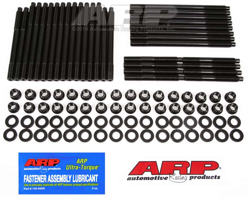 ARP — ARP BBC Chevrolet Brodix aluminum block, Dart Pro 1s/360s heads 12pt Head Stud Kit - view 1