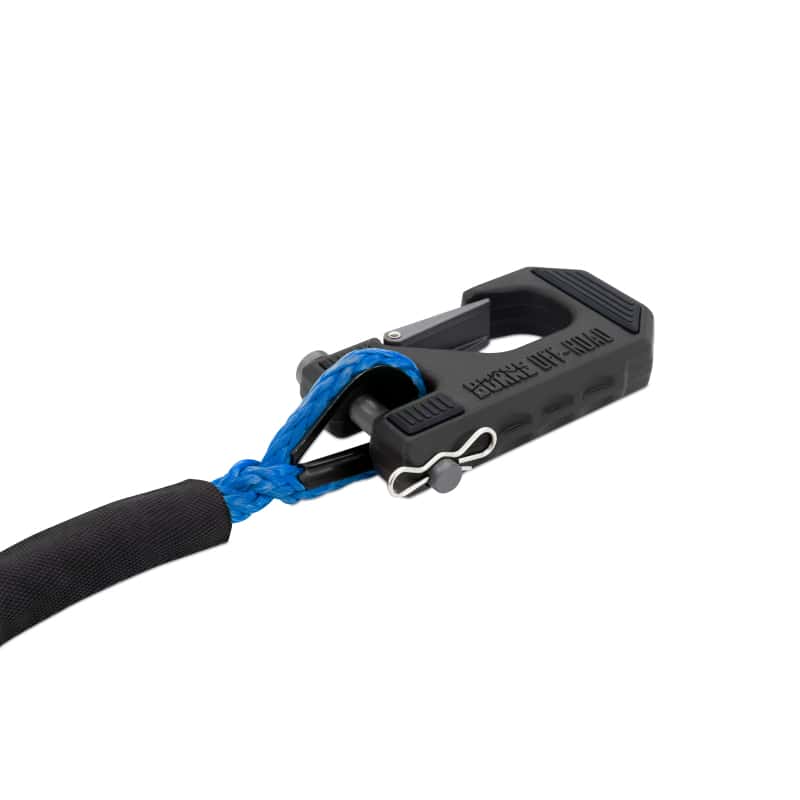 Borne Off-Road — Borne Off-Road Winch Hook - 3/8in Rope - Hand Strap - Blue - view 2