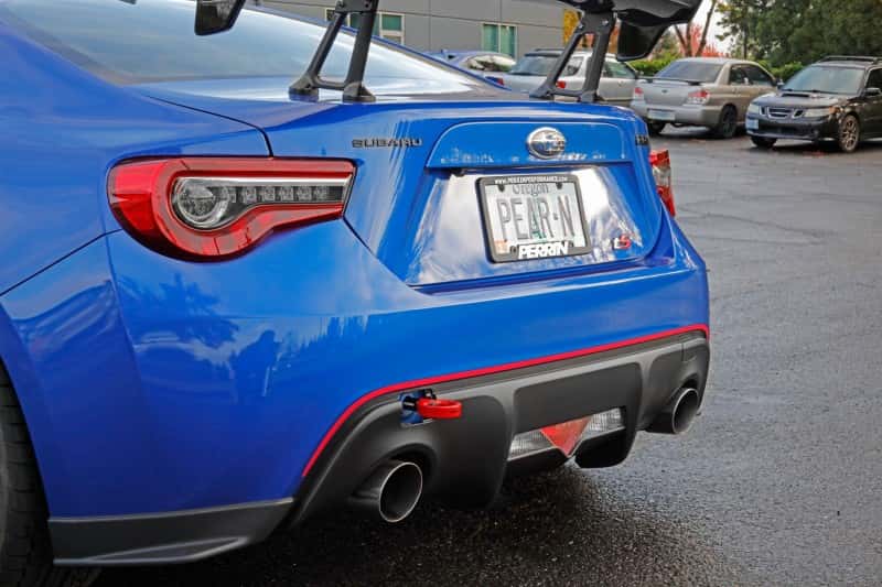 Perrin Performance — PERRIN 13-26 Subaru BRZ / 13-20 Scion FRS & Toyota 86 / 22-26 GR86 Tow Hook Kit (Rear) - Red
paPSP-BDY-255RD - view 2