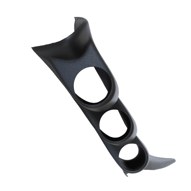 AutoMeter — Autometer 99-06 GMC Sierra/Dmax (w/ speaker) Triple Pillar - Black
2-1/16" TRIPLE PILLA - view 2