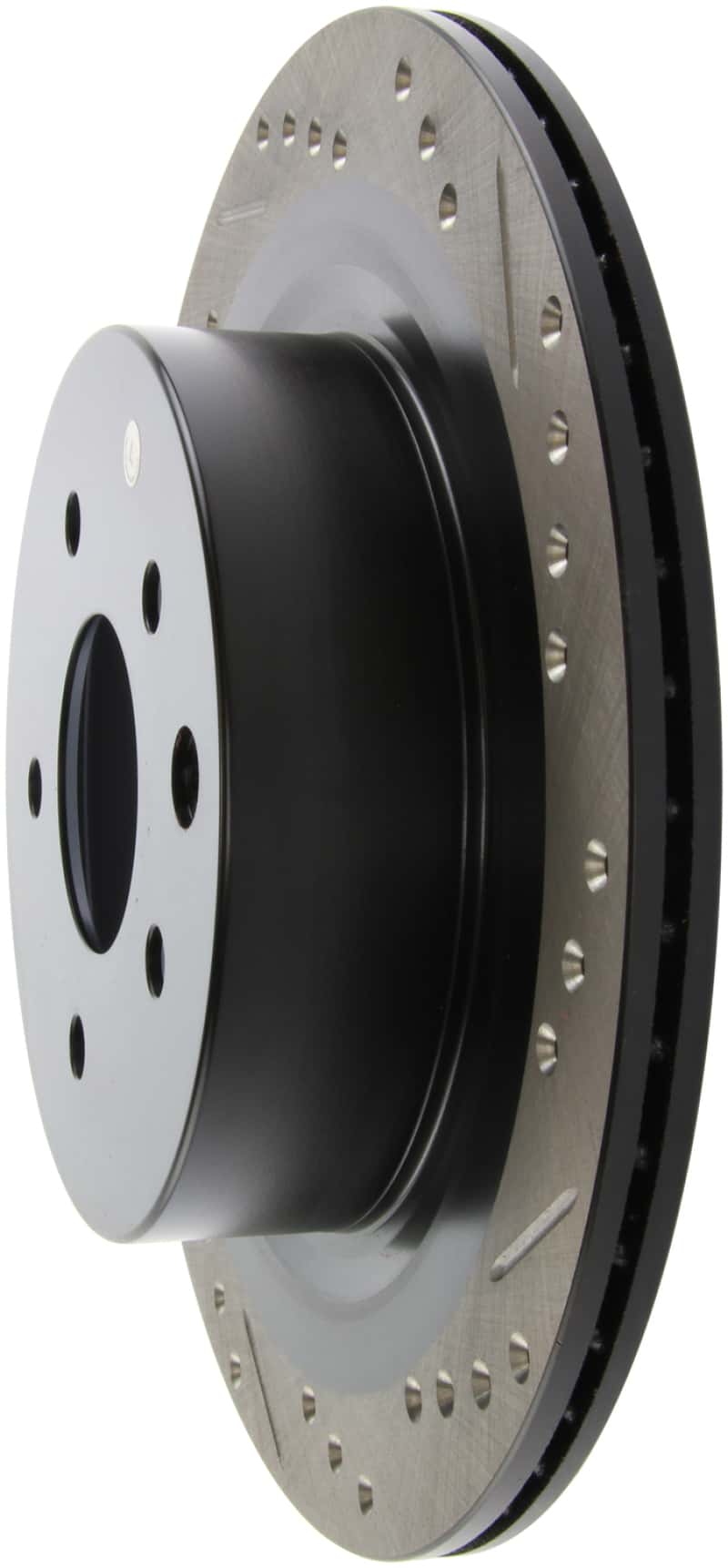 Stoptech — StopTech 06-07 350Z / 05-07 G35 / 06-07 G35X SportStop Slotted & Drilled Rear Left Rotor
Slot/Drill Rotor - view 4