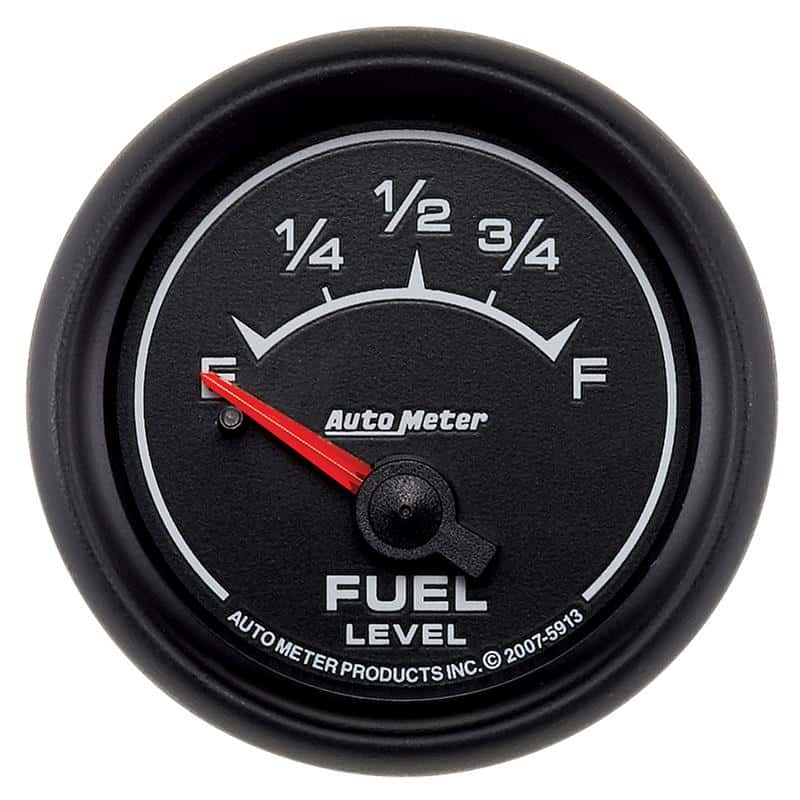 AutoMeter — AutoMeter Gauge Fuel Level 2-1/16in. 0 Ohm(e) to 90 Ohm(f) Elec Es
GA 2" FUEL 0-90 ES - view 2