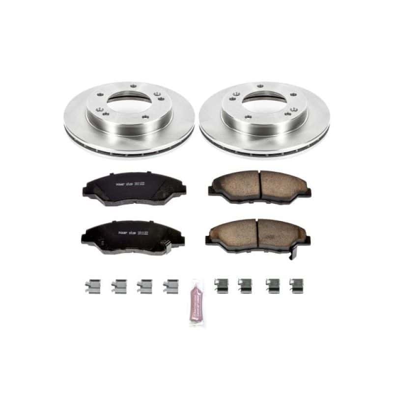 PowerStop — Power Stop 98-02 Kia Sportage Front Autospecialty Brake Kit - view 1