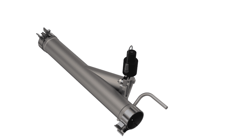 QTP — 2009-2023 Ram/Dodge 1500 Classic QTP  Aggressor Cutout Pipe - view 1