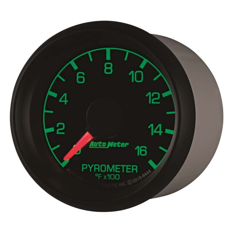AutoMeter — Autometer Factory Match Ford 52.4mm Full Sweep Electronic 0-1600 Deg F EGT/Pyrometer Gauge
GA 2" EGT 1600F FFM - view 10