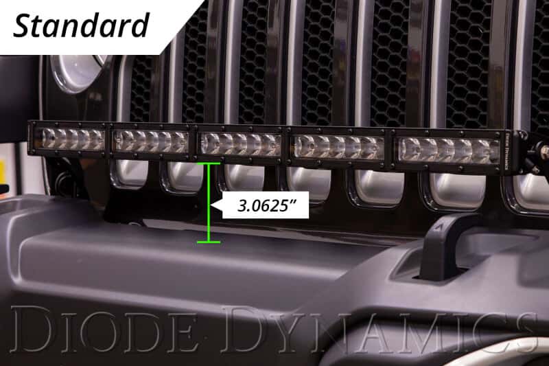 Diode Dynamics — Diode Dynamics 18-21 Jeep JL Wrangler/Gladiator SS30 Bumper Bracket Kit - view 8