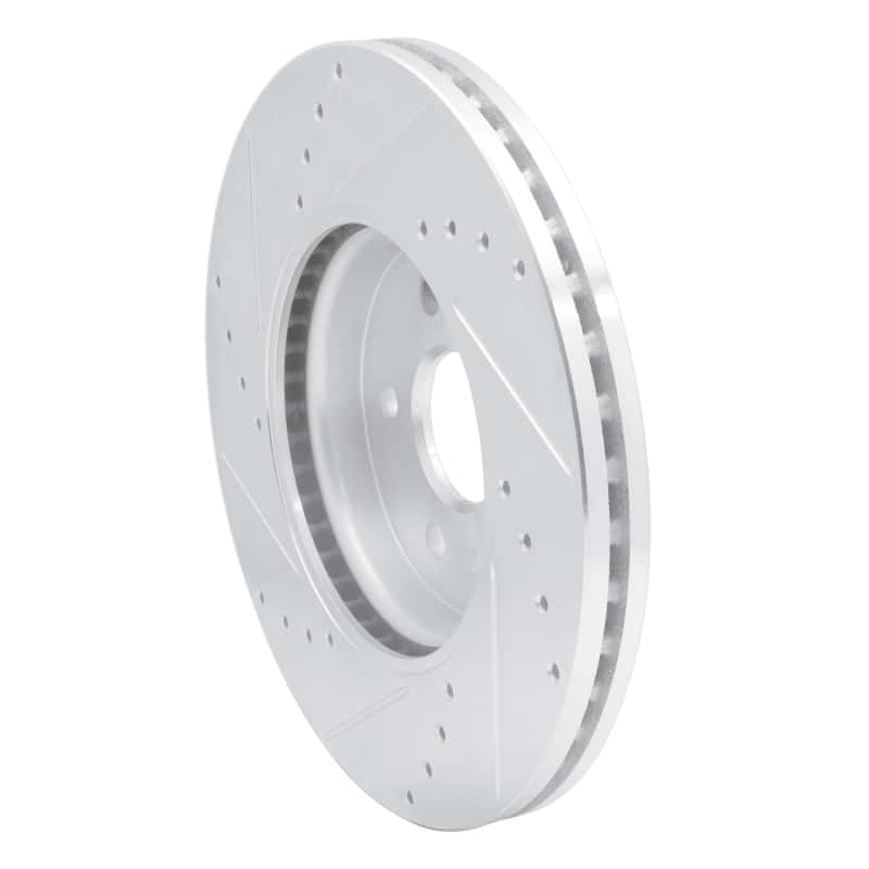 R1 Concepts — R1 13-22 Buick Encore Front Right Drilled & Slotted Silver Brake Rotor
R1 Brake Rotor Drill - view 4