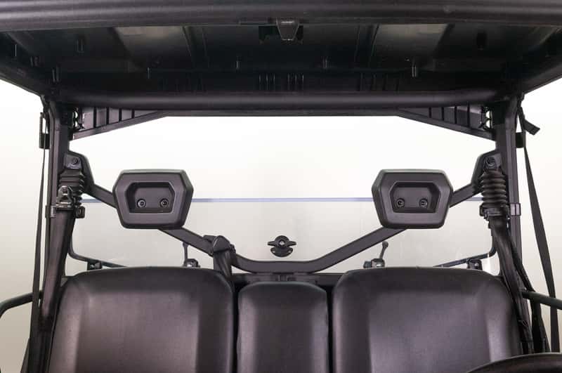 Seizmik — Seizmik 13+ Polaris Ranger 900/1000 XP/Crew Rear Windshield Folding Poly Carb - view 2
