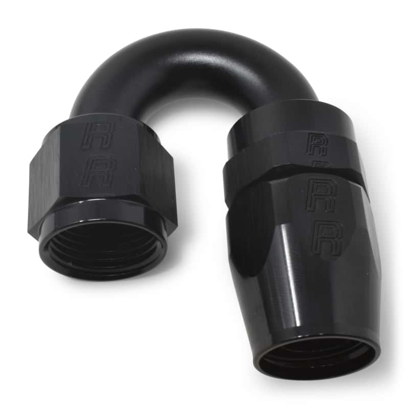 Russell — Russell Performance -10 AN Black 180 Degree Full Flow Swivel Hose End
Hose Fitting - view 4