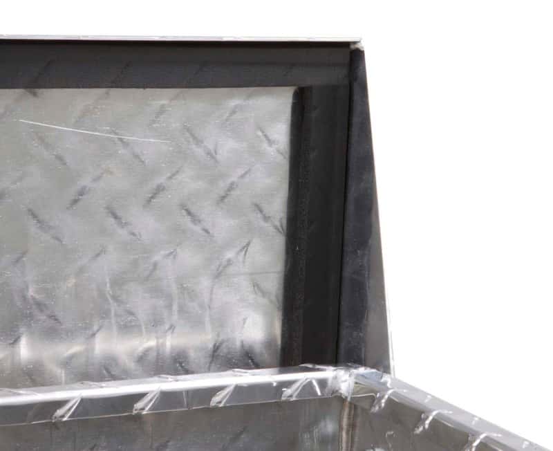 Tradesman — Tradesman Aluminum Fender Well Truck Tool Box (48in.) - Brite - view 4