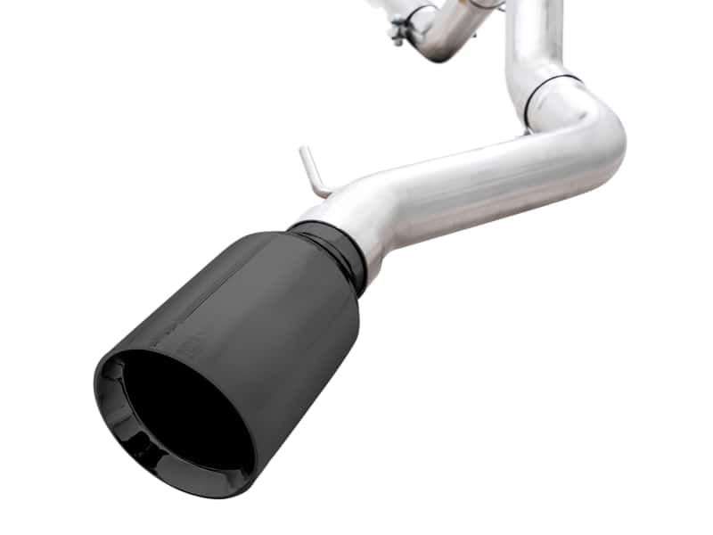 AWE Tuning — AWE Tuning 2021+ Ford Bronco 0FG Single Rear Exit Exhaust w/Diamond Black Tip & Bash Guard
0FG Catback - view 5