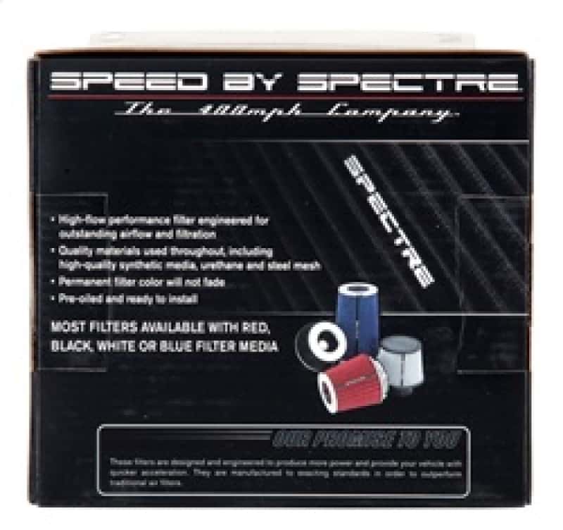 Spectre — Spectre Adjustable Conical Air Filter 5-1/2in. Tall (Fits 3in. / 3-1/2in. / 4in. Tubes) - Black
Spectre Conical Filt
Conical Filter - view 5